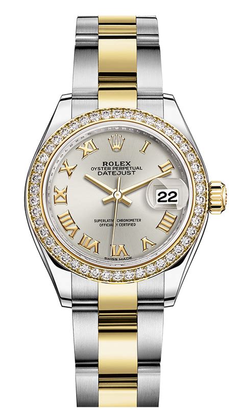 rolex ladies datejust steel with diamond|rolex datejust 28 diamond bezel.